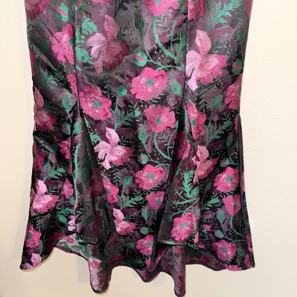 orchard views strapless floral mermaid maxi dress (L) - Picture 3 of 5